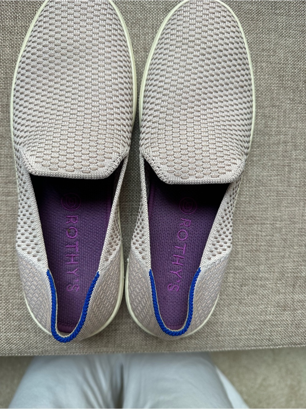 Rothy’s the original slip on sneaker lilac lavender size 8 - Picture 5 of 7
